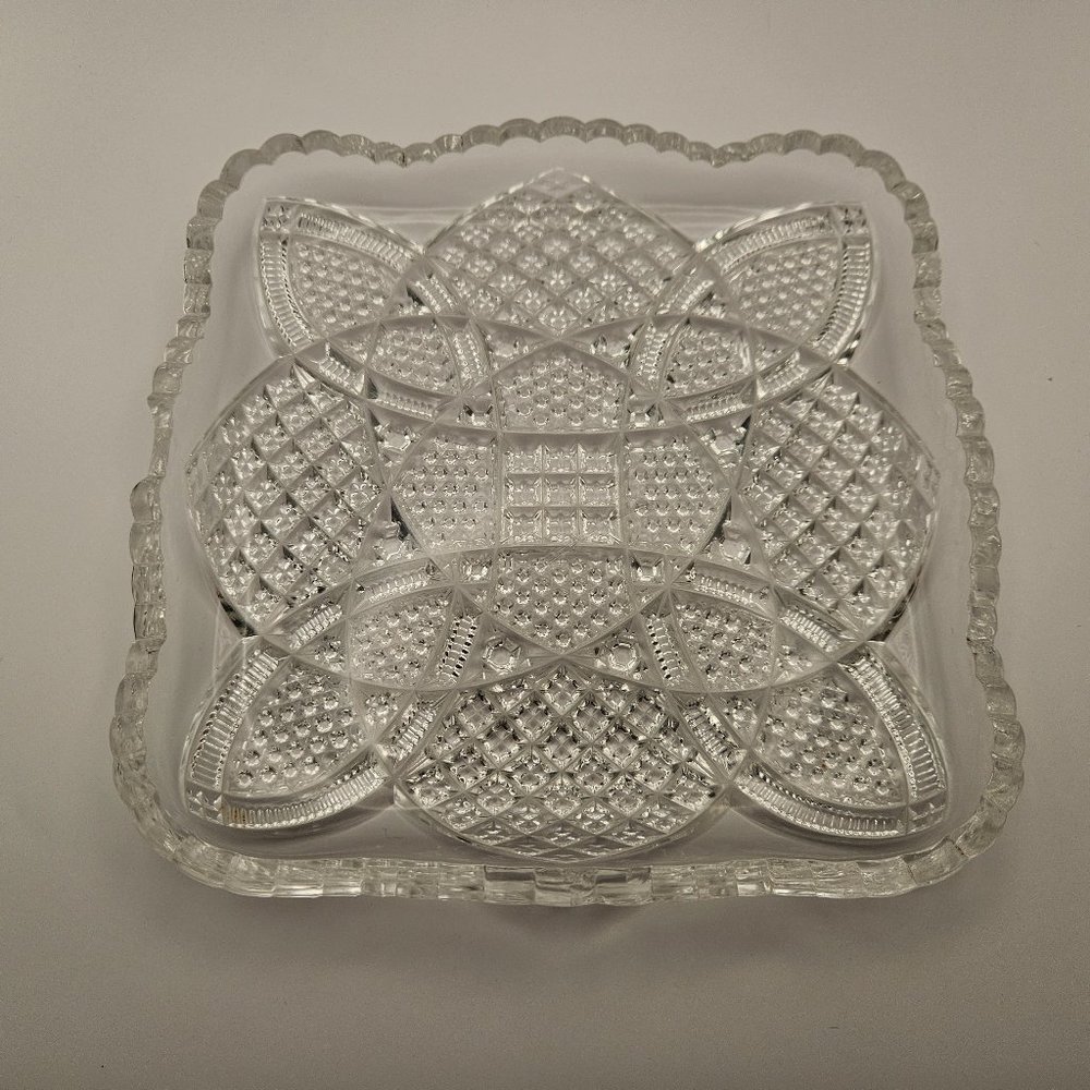 Vintage eapg pattern candy dish